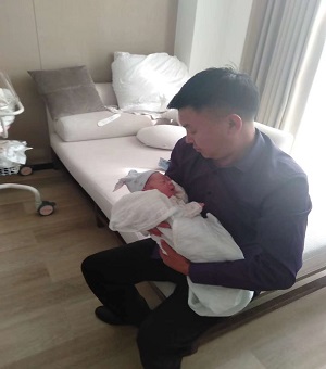 恭喜江蘇張先生喜得麟兒